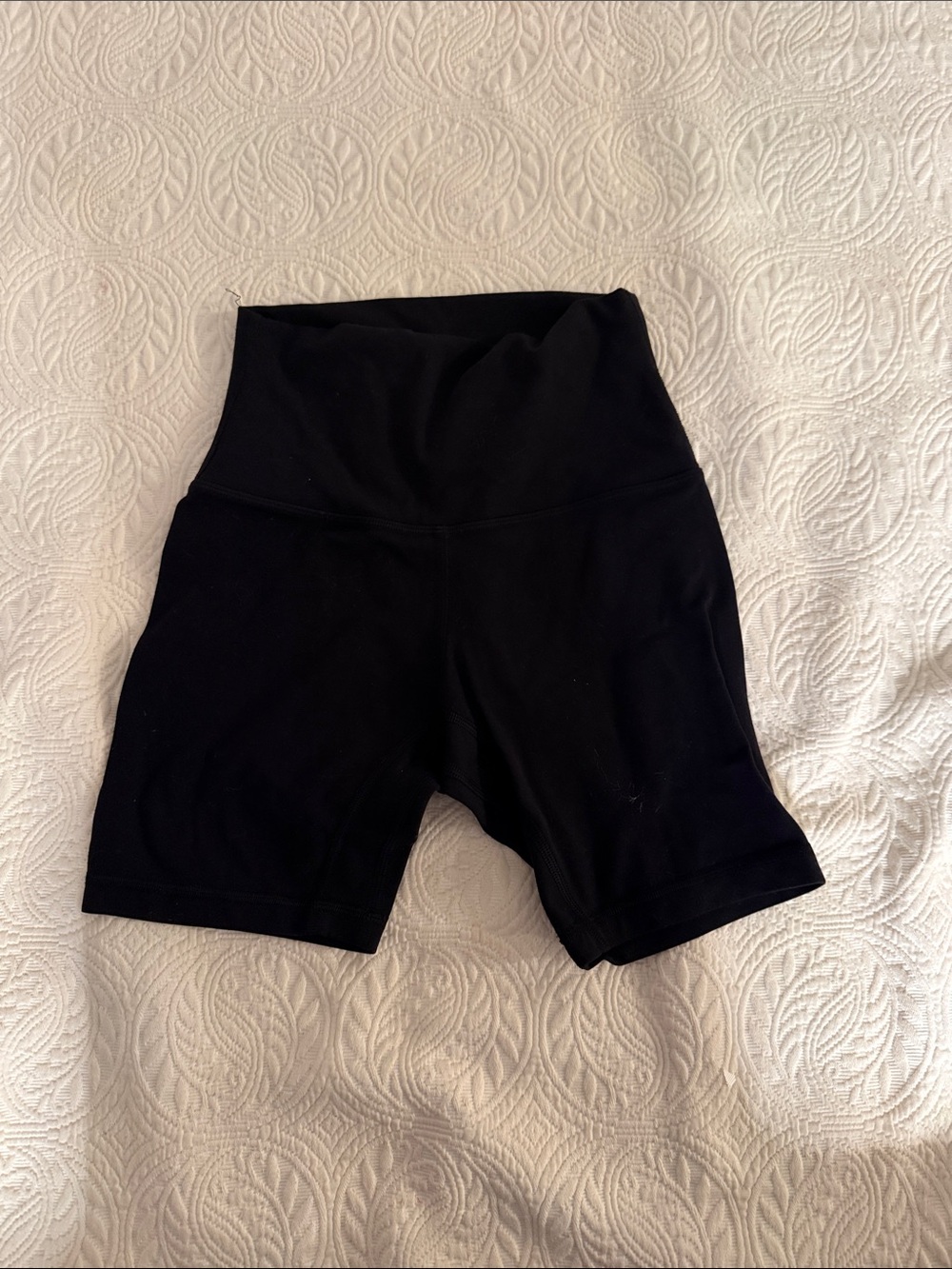 lululemon athletica Black High-Rise Bike Shorts